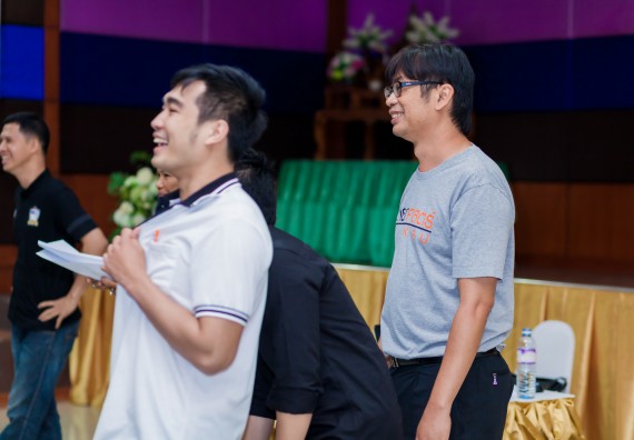 ภาพกิจกรรม คณะวิทยาศาสตร์และเทคโนโลยี จัดโครงการอบรมเชิงปฏิบัติการ กิจกรรมรักองค์กร