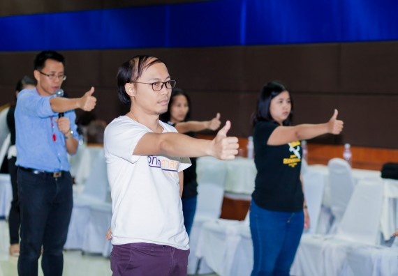 ภาพกิจกรรม คณะวิทยาศาสตร์และเทคโนโลยี จัดโครงการอบรมเชิงปฏิบัติการ กิจกรรมรักองค์กร