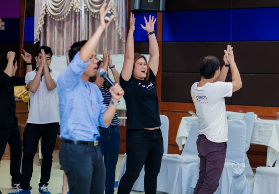 ภาพกิจกรรม คณะวิทยาศาสตร์และเทคโนโลยี จัดโครงการอบรมเชิงปฏิบัติการ กิจกรรมรักองค์กร