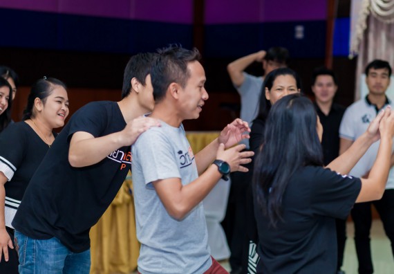 ภาพกิจกรรม คณะวิทยาศาสตร์และเทคโนโลยี จัดโครงการอบรมเชิงปฏิบัติการ กิจกรรมรักองค์กร