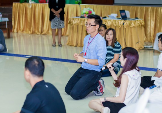 ภาพกิจกรรม คณะวิทยาศาสตร์และเทคโนโลยี จัดโครงการอบรมเชิงปฏิบัติการ กิจกรรมรักองค์กร