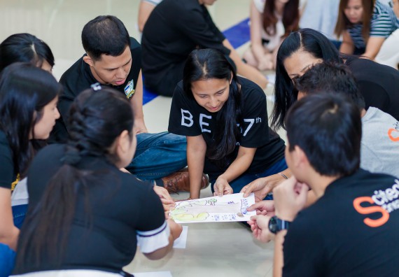 ภาพกิจกรรม คณะวิทยาศาสตร์และเทคโนโลยี จัดโครงการอบรมเชิงปฏิบัติการ กิจกรรมรักองค์กร