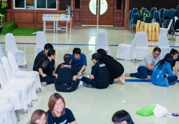 ภาพกิจกรรม คณะวิทยาศาสตร์และเทคโนโลยี จัดโครงการอบรมเชิงปฏิบัติการ กิจกรรมรักองค์กร