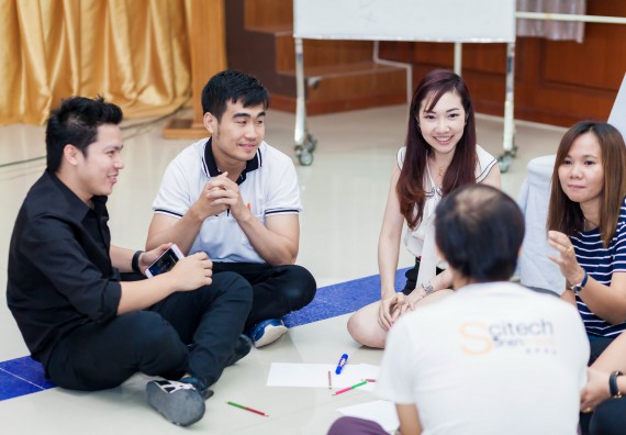 ภาพกิจกรรม คณะวิทยาศาสตร์และเทคโนโลยี จัดโครงการอบรมเชิงปฏิบัติการ กิจกรรมรักองค์กร