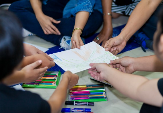 ภาพกิจกรรม คณะวิทยาศาสตร์และเทคโนโลยี จัดโครงการอบรมเชิงปฏิบัติการ กิจกรรมรักองค์กร