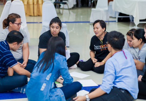 ภาพกิจกรรม คณะวิทยาศาสตร์และเทคโนโลยี จัดโครงการอบรมเชิงปฏิบัติการ กิจกรรมรักองค์กร