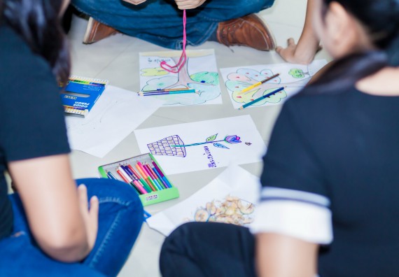 ภาพกิจกรรม คณะวิทยาศาสตร์และเทคโนโลยี จัดโครงการอบรมเชิงปฏิบัติการ กิจกรรมรักองค์กร