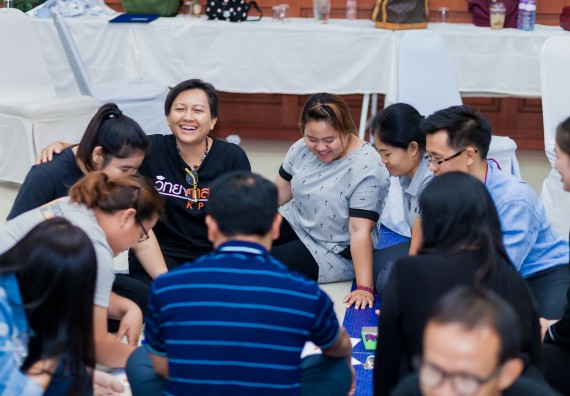 ภาพกิจกรรม คณะวิทยาศาสตร์และเทคโนโลยี จัดโครงการอบรมเชิงปฏิบัติการ กิจกรรมรักองค์กร