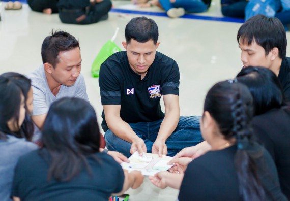 ภาพกิจกรรม คณะวิทยาศาสตร์และเทคโนโลยี จัดโครงการอบรมเชิงปฏิบัติการ กิจกรรมรักองค์กร