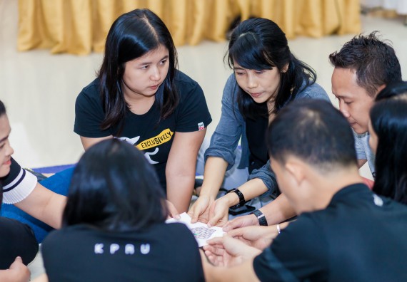 ภาพกิจกรรม คณะวิทยาศาสตร์และเทคโนโลยี จัดโครงการอบรมเชิงปฏิบัติการ กิจกรรมรักองค์กร