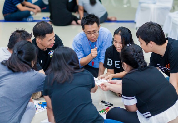 ภาพกิจกรรม คณะวิทยาศาสตร์และเทคโนโลยี จัดโครงการอบรมเชิงปฏิบัติการ กิจกรรมรักองค์กร