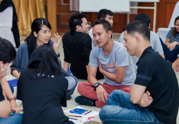 ภาพกิจกรรม คณะวิทยาศาสตร์และเทคโนโลยี จัดโครงการอบรมเชิงปฏิบัติการ กิจกรรมรักองค์กร