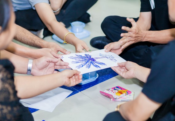 ภาพกิจกรรม คณะวิทยาศาสตร์และเทคโนโลยี จัดโครงการอบรมเชิงปฏิบัติการ กิจกรรมรักองค์กร