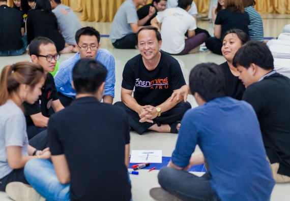 ภาพกิจกรรม คณะวิทยาศาสตร์และเทคโนโลยี จัดโครงการอบรมเชิงปฏิบัติการ กิจกรรมรักองค์กร