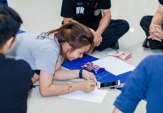 ภาพกิจกรรม คณะวิทยาศาสตร์และเทคโนโลยี จัดโครงการอบรมเชิงปฏิบัติการ กิจกรรมรักองค์กร