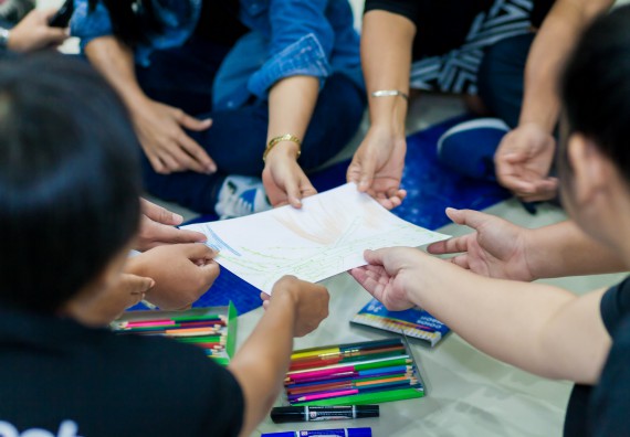 ภาพกิจกรรม คณะวิทยาศาสตร์และเทคโนโลยี จัดโครงการอบรมเชิงปฏิบัติการ กิจกรรมรักองค์กร