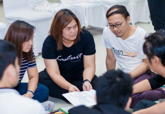 ภาพกิจกรรม คณะวิทยาศาสตร์และเทคโนโลยี จัดโครงการอบรมเชิงปฏิบัติการ กิจกรรมรักองค์กร