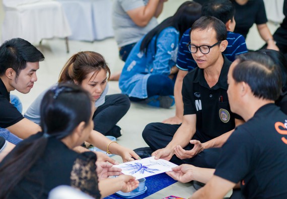 ภาพกิจกรรม คณะวิทยาศาสตร์และเทคโนโลยี จัดโครงการอบรมเชิงปฏิบัติการ กิจกรรมรักองค์กร