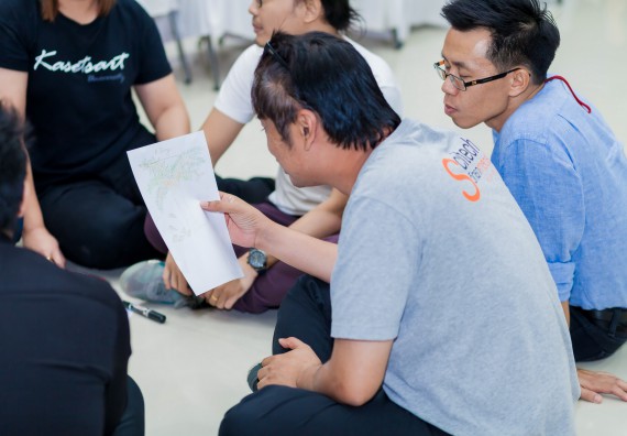 ภาพกิจกรรม คณะวิทยาศาสตร์และเทคโนโลยี จัดโครงการอบรมเชิงปฏิบัติการ กิจกรรมรักองค์กร