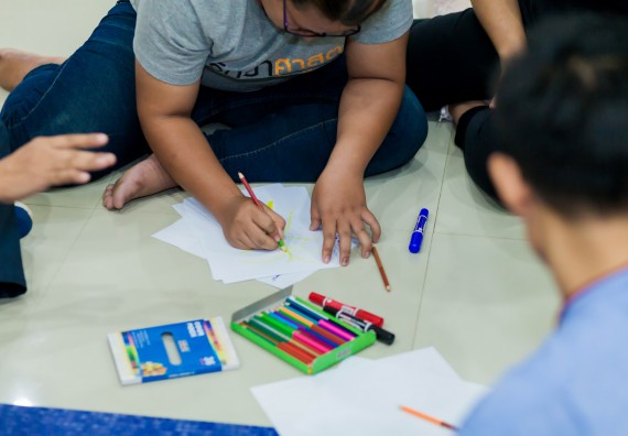 ภาพกิจกรรม คณะวิทยาศาสตร์และเทคโนโลยี จัดโครงการอบรมเชิงปฏิบัติการ กิจกรรมรักองค์กร