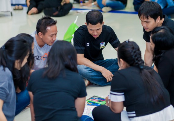 ภาพกิจกรรม คณะวิทยาศาสตร์และเทคโนโลยี จัดโครงการอบรมเชิงปฏิบัติการ กิจกรรมรักองค์กร