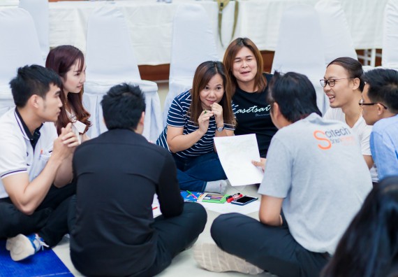 ภาพกิจกรรม คณะวิทยาศาสตร์และเทคโนโลยี จัดโครงการอบรมเชิงปฏิบัติการ กิจกรรมรักองค์กร