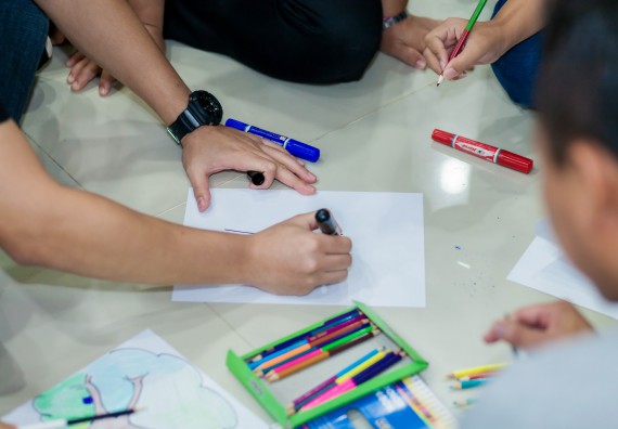 ภาพกิจกรรม คณะวิทยาศาสตร์และเทคโนโลยี จัดโครงการอบรมเชิงปฏิบัติการ กิจกรรมรักองค์กร