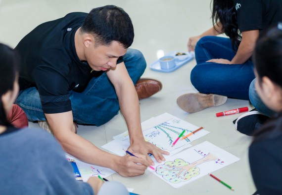 ภาพกิจกรรม คณะวิทยาศาสตร์และเทคโนโลยี จัดโครงการอบรมเชิงปฏิบัติการ กิจกรรมรักองค์กร