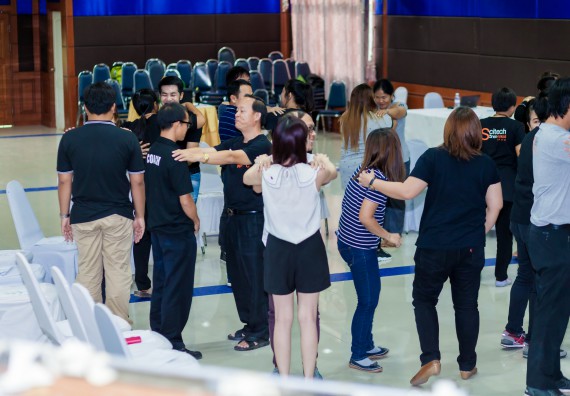 ภาพกิจกรรม คณะวิทยาศาสตร์และเทคโนโลยี จัดโครงการอบรมเชิงปฏิบัติการ กิจกรรมรักองค์กร