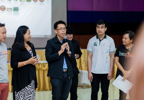 ภาพกิจกรรม คณะวิทยาศาสตร์และเทคโนโลยี จัดโครงการอบรมเชิงปฏิบัติการ กิจกรรมรักองค์กร