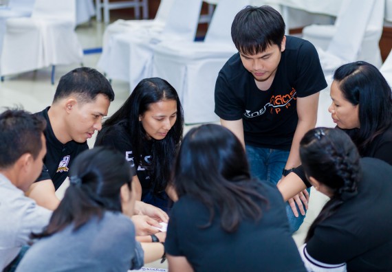 ภาพกิจกรรม คณะวิทยาศาสตร์และเทคโนโลยี จัดโครงการอบรมเชิงปฏิบัติการ กิจกรรมรักองค์กร