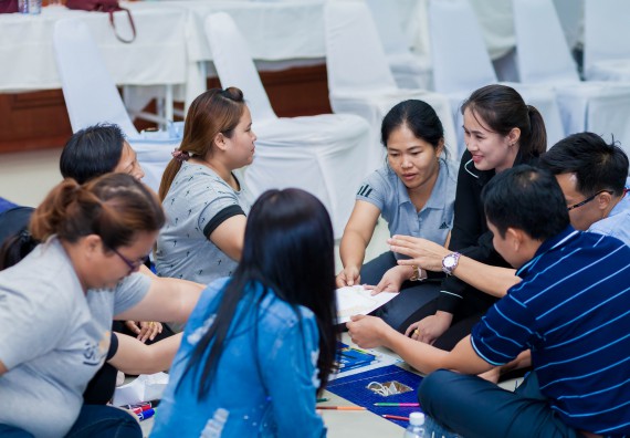 ภาพกิจกรรม คณะวิทยาศาสตร์และเทคโนโลยี จัดโครงการอบรมเชิงปฏิบัติการ กิจกรรมรักองค์กร