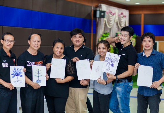 ภาพกิจกรรม คณะวิทยาศาสตร์และเทคโนโลยี จัดโครงการอบรมเชิงปฏิบัติการ กิจกรรมรักองค์กร