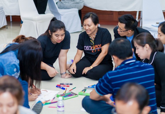 ภาพกิจกรรม คณะวิทยาศาสตร์และเทคโนโลยี จัดโครงการอบรมเชิงปฏิบัติการ กิจกรรมรักองค์กร