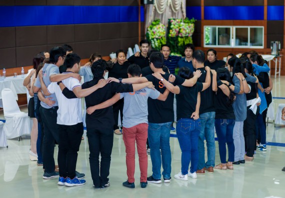 ภาพกิจกรรม คณะวิทยาศาสตร์และเทคโนโลยี จัดโครงการอบรมเชิงปฏิบัติการ กิจกรรมรักองค์กร