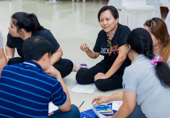 ภาพกิจกรรม คณะวิทยาศาสตร์และเทคโนโลยี จัดโครงการอบรมเชิงปฏิบัติการ กิจกรรมรักองค์กร