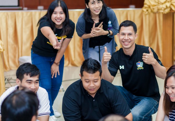 ภาพกิจกรรม คณะวิทยาศาสตร์และเทคโนโลยี จัดโครงการอบรมเชิงปฏิบัติการ กิจกรรมรักองค์กร