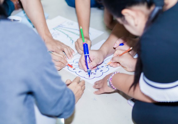 ภาพกิจกรรม คณะวิทยาศาสตร์และเทคโนโลยี จัดโครงการอบรมเชิงปฏิบัติการ กิจกรรมรักองค์กร