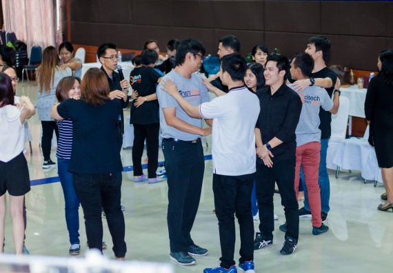 ภาพกิจกรรม คณะวิทยาศาสตร์และเทคโนโลยี จัดโครงการอบรมเชิงปฏิบัติการ กิจกรรมรักองค์กร