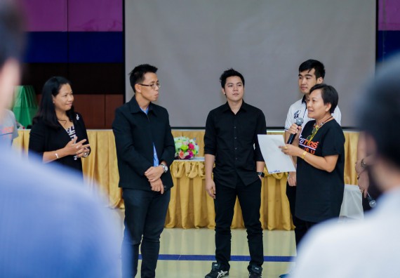 ภาพกิจกรรม คณะวิทยาศาสตร์และเทคโนโลยี จัดโครงการอบรมเชิงปฏิบัติการ กิจกรรมรักองค์กร