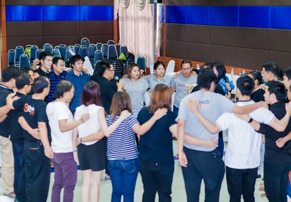 ภาพกิจกรรม คณะวิทยาศาสตร์และเทคโนโลยี จัดโครงการอบรมเชิงปฏิบัติการ กิจกรรมรักองค์กร