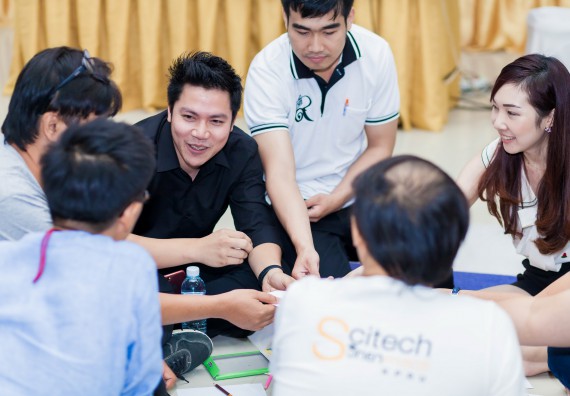 ภาพกิจกรรม คณะวิทยาศาสตร์และเทคโนโลยี จัดโครงการอบรมเชิงปฏิบัติการ กิจกรรมรักองค์กร