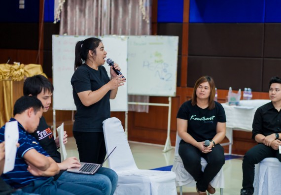 ภาพกิจกรรม แนวปฏิบัติที่ดีในการพัฒนานวัตกรรมเพื่อการพัฒนาตนเองและองค์กร