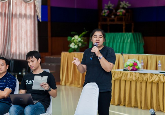 ภาพกิจกรรม แนวปฏิบัติที่ดีในการพัฒนานวัตกรรมเพื่อการพัฒนาตนเองและองค์กร