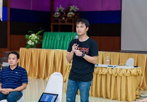 ภาพกิจกรรม แนวปฏิบัติที่ดีในการพัฒนานวัตกรรมเพื่อการพัฒนาตนเองและองค์กร