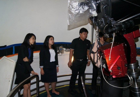 ภาพกิจกรรม ศูนย์วิทยาศาสตร์และวิทยาศาสตร์ประยุกต์ จัดโครงการศึกษาดูงาน