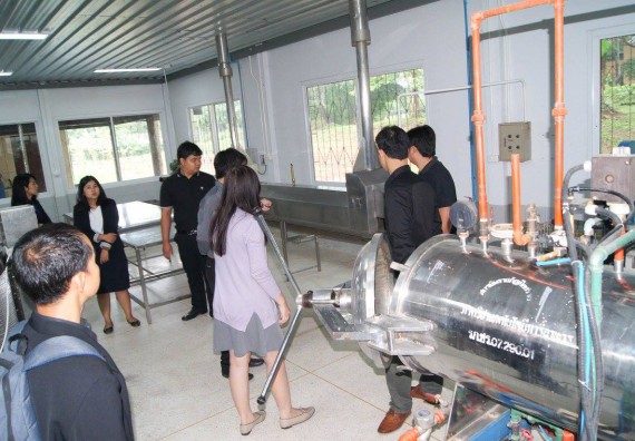 ภาพกิจกรรม ศูนย์วิทยาศาสตร์และวิทยาศาสตร์ประยุกต์ จัดโครงการศึกษาดูงาน