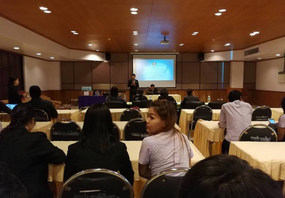 ภาพกิจกรรม โปรแกรมวิชาวิทยาการคอมพิวเตอร์ จัดกิจกรรมเผยแพร่ผลงานวิจัยและนวัตกรรมของนักศึกษาระดับปริญญาตรี