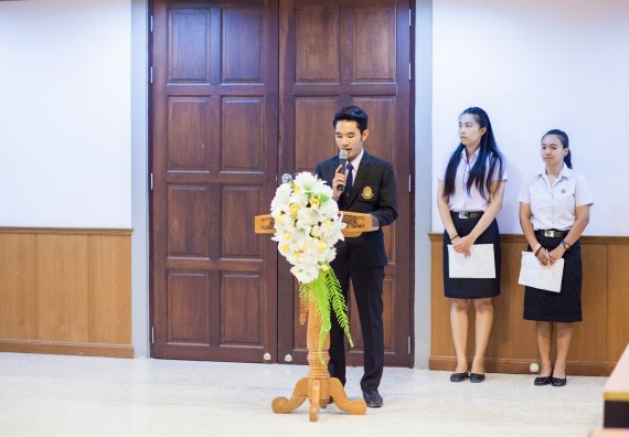 นักศึกษาคณะวิทยาศาสตร์และเทคโนโลยี เข้าร่วม อบรมโครงการพัฒนาศักยภาพผู้นำประจำปีการศึกษา 2560