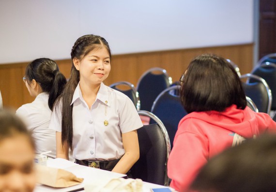 นักศึกษาคณะวิทยาศาสตร์และเทคโนโลยี เข้าร่วม อบรมโครงการพัฒนาศักยภาพผู้นำประจำปีการศึกษา 2560